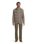 Royal Robbins M LS Snowcap Lined Flannel STEEL BLUE TIOGA