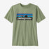 Patagonia Kids Regenerative P-6 Logo Tee SALVIA GREEN