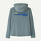 Patagonia Kid's LS Cap SW Hoodie WATER PEOPLE BLUE SAGE