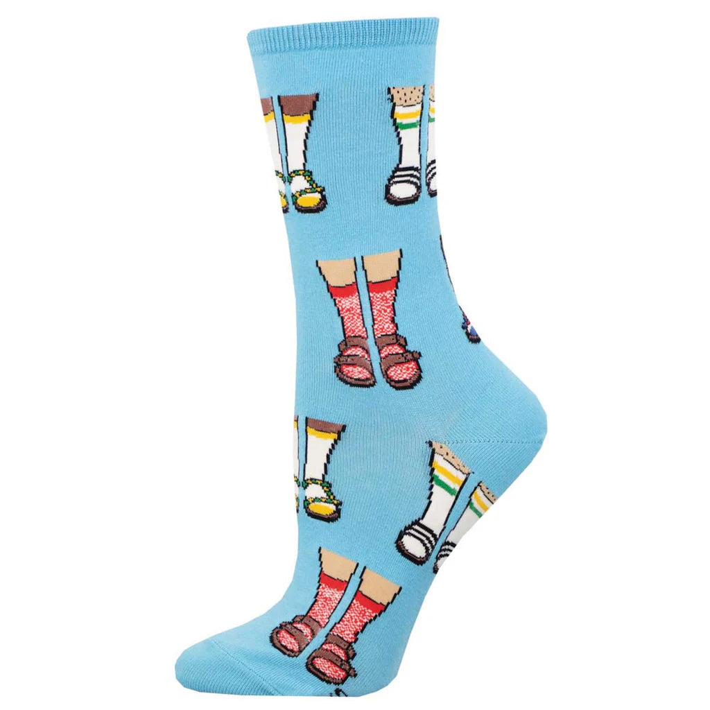 Socksmith W Socks and Sandals BLUE