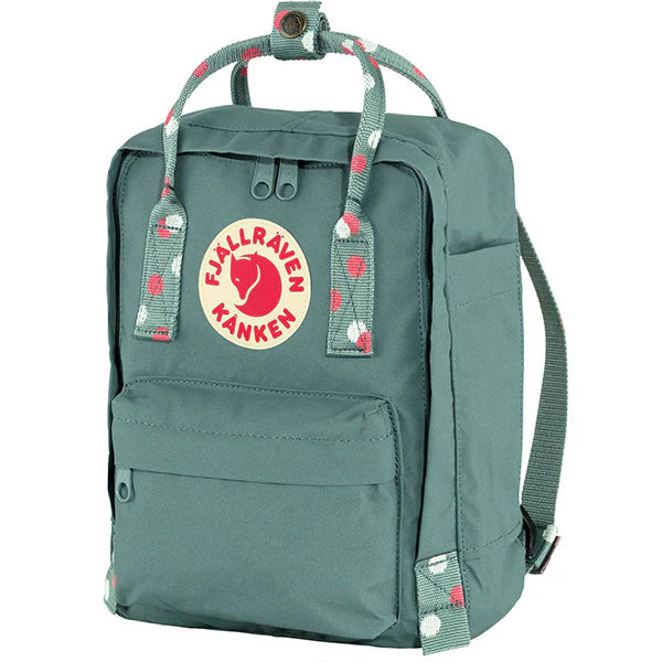 Fjallraven Kanken Mini FROST GREEN / CONFETTI PATTERN