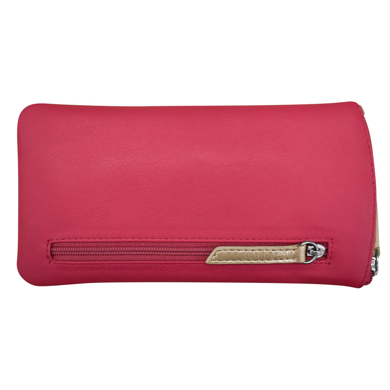 ili New York Eyeglass Case INDIAN PINK/LIGHT GOLD