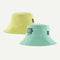 Patagonia Kid's Reversible Bucket Hat ISLAND TURTLE EARLY TEAL