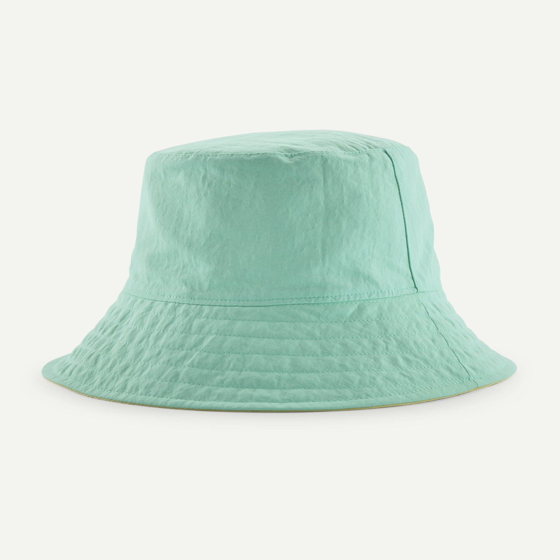 Patagonia Kid's Reversible Bucket Hat ISLAND TURTLE EARLY TEAL