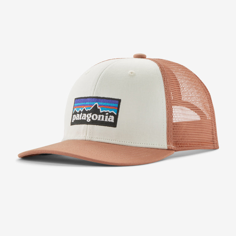 Patagonia Kid's Trucker Hat Clouds & Earth: BIRCH WHITE