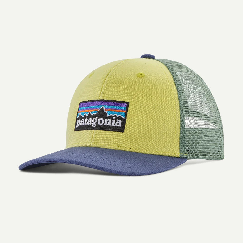 Patagonia Kids Trucker P-6 LOGO NEARLY GREEN