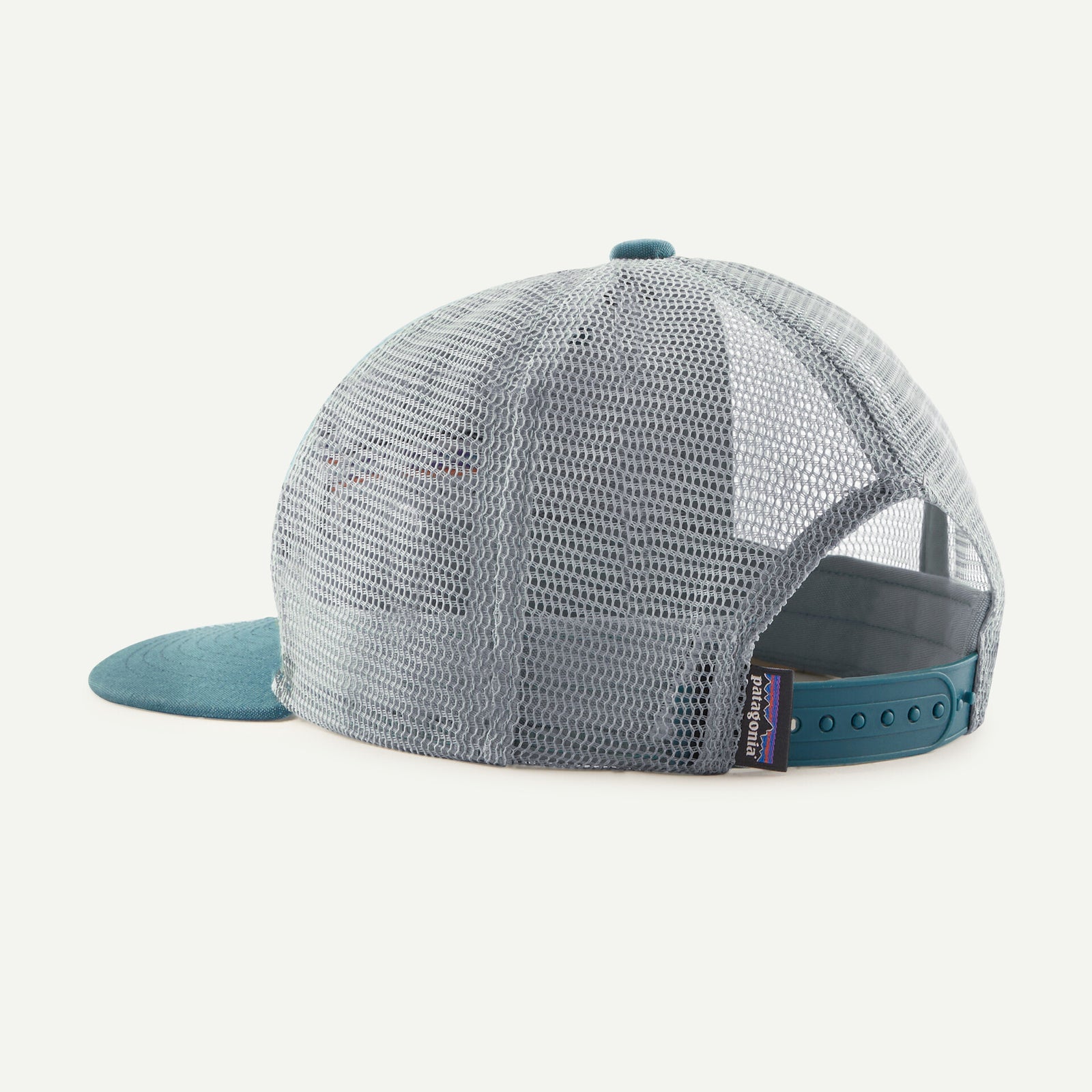 Patagonia Kid's Trucker Hat P-6 Logo: WETLAND BLUE