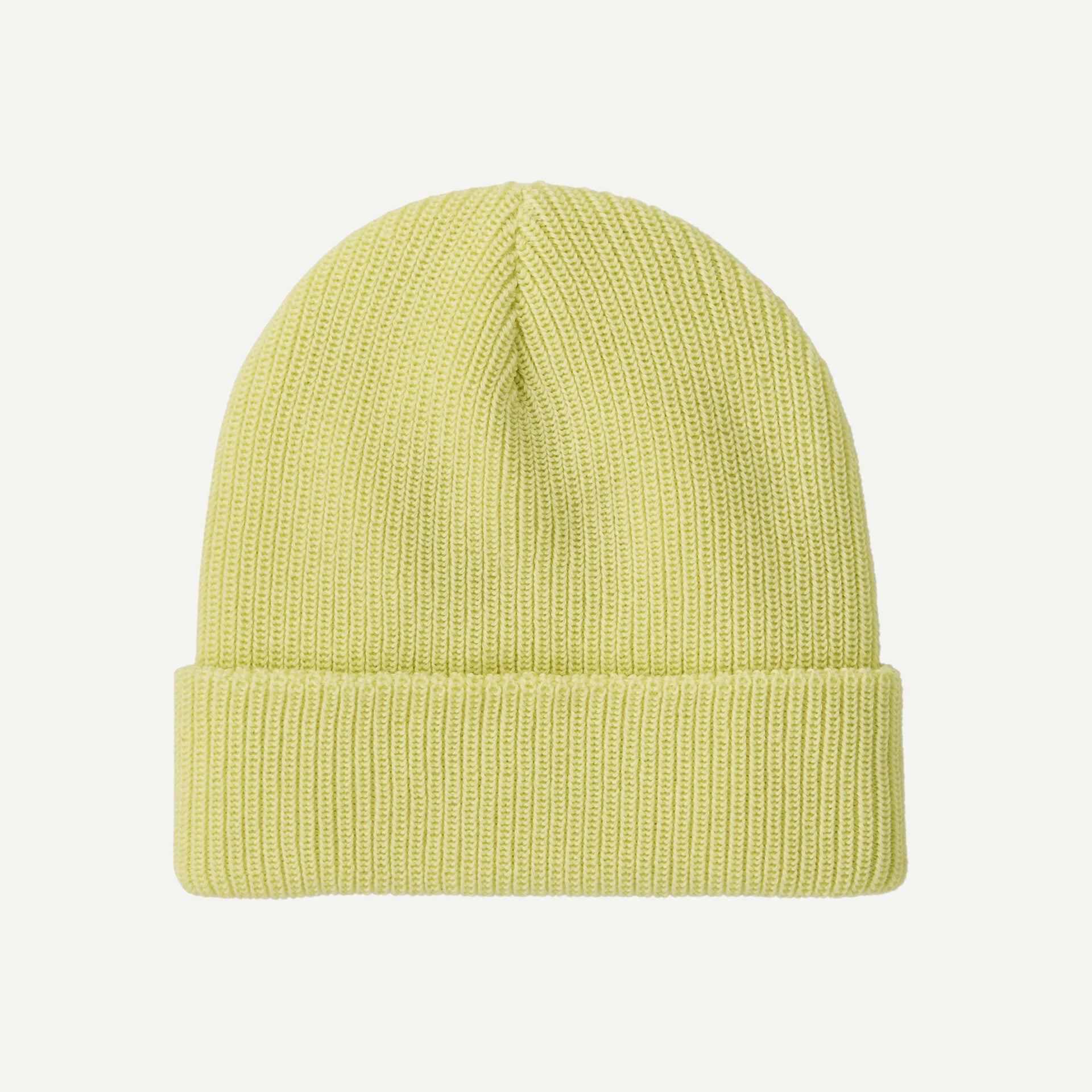 Patagonia Kids Logo Beanie HUT TRIPPER LABEL: VELLUM