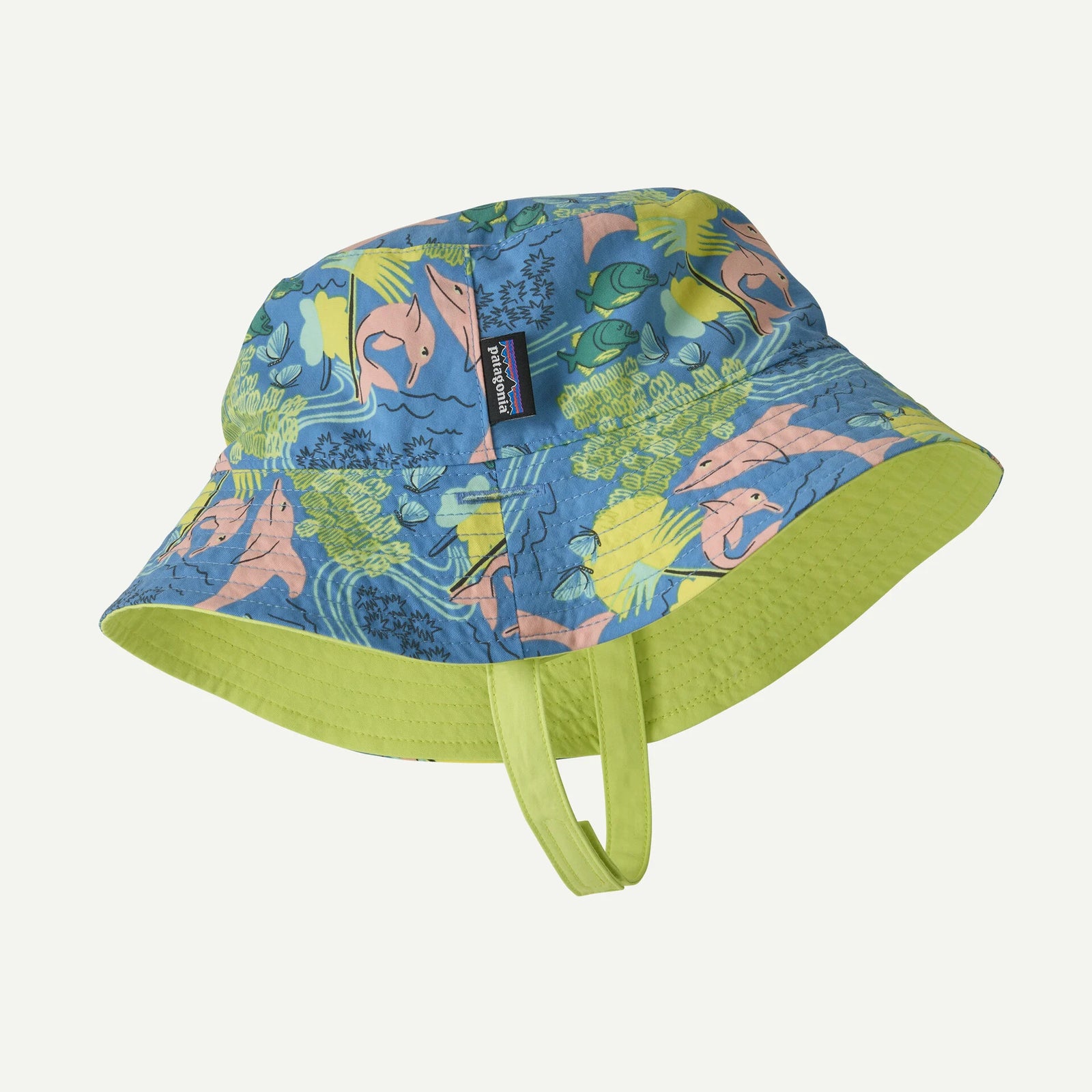Patagonia Baby Sun Bucket Hat AMAZONIA SHORE BLUE