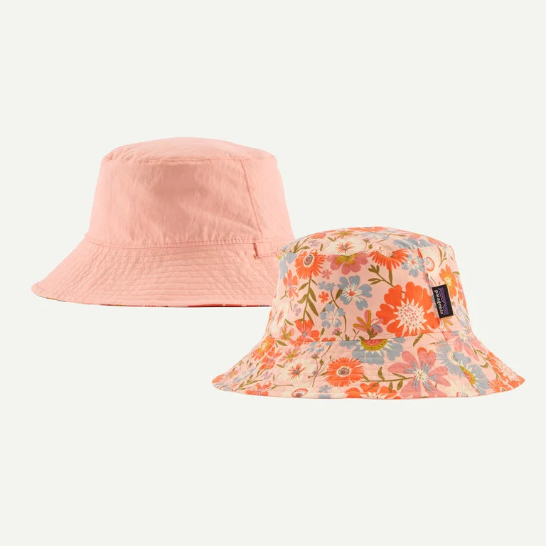 Patagonia Baby Sun Bucket Hat WAY BACK SUNLIT PINK