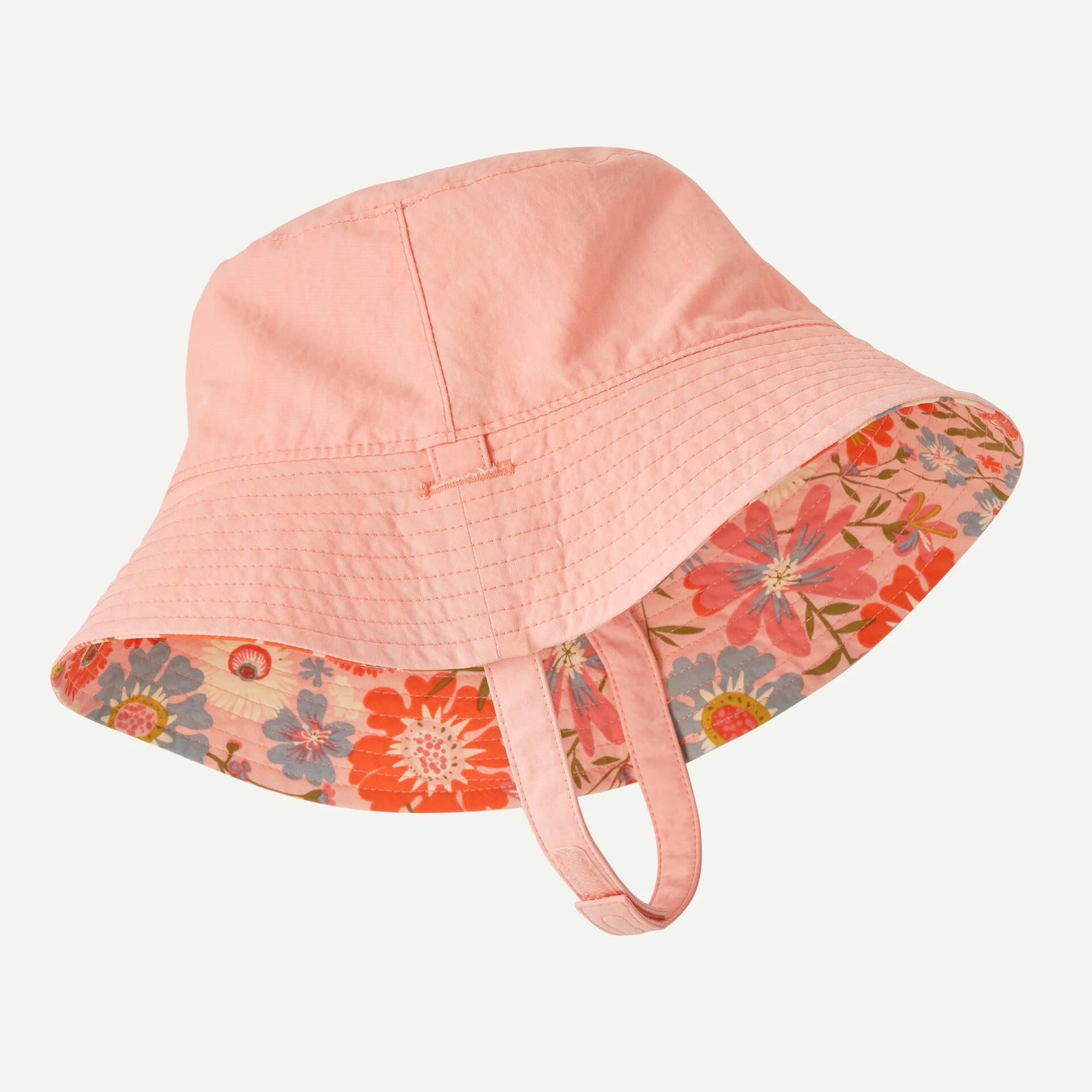 Patagonia Baby Sun Bucket Hat WAY BACK SUNLIT PINK