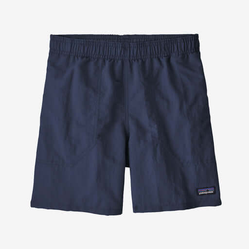 Patagonia Kids Lined Baggies Shorts 5" NEW NAVY