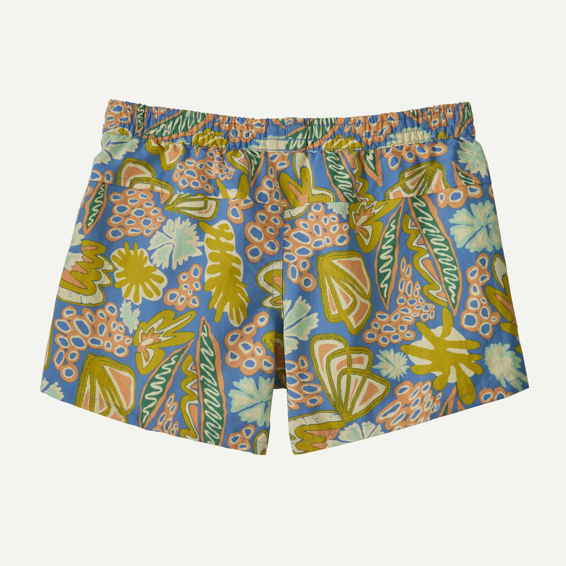 Patagonia Kids Baggies 4" FLOURISH ABUNDANT BLUE