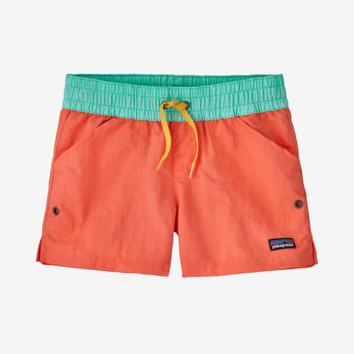 Patagonia Girls Costa Rica Baggies 3" COHO CORAL