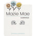 Mazie Mae CZ Elephant Studs SILVER