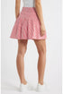Vineyard Vines W Knit Tiered Skirt LIGHTHOUSE RED