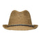 Snapperrock Kids Braid Fedora NATURAL