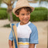Snapperrock Kids Braid Fedora NATURAL