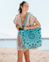 Sand Cloud Mandala Beach Tote SEAGLASS