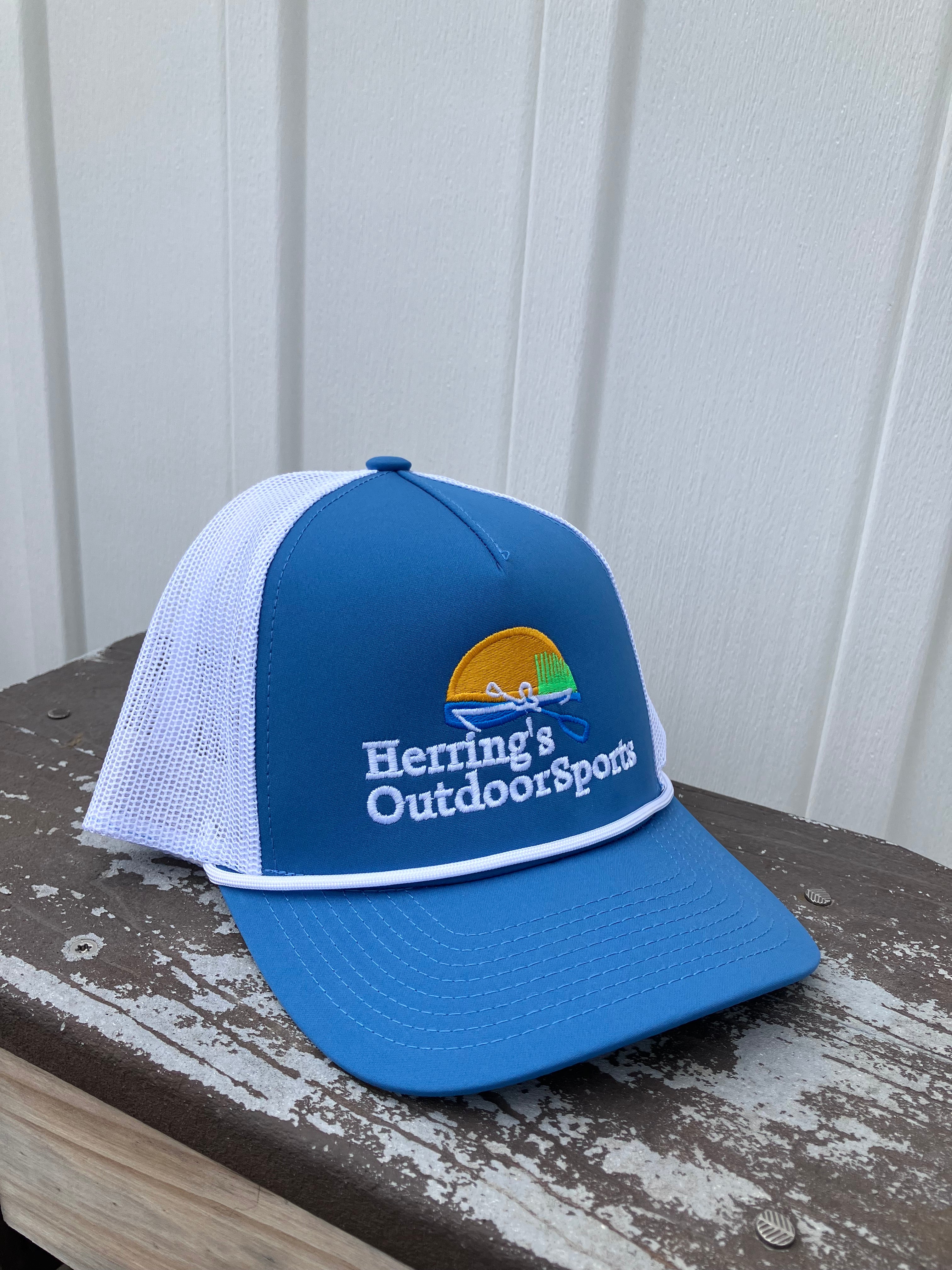 ALL STAR Herring's Rope Trucker Hat OCEAN BLUE/WHITE