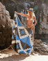 Sand Cloud Odessa Blanket BLUE - LG