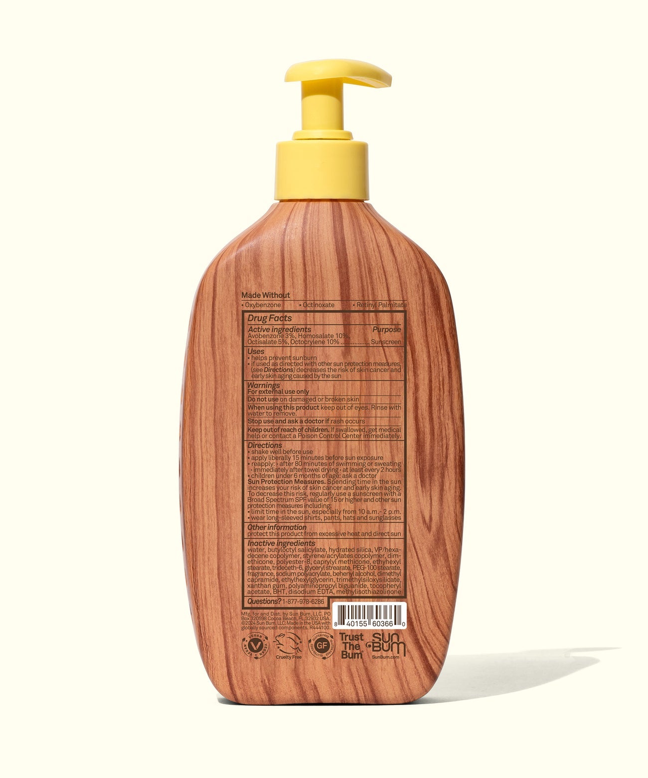 Sun Bum SPF 50 Lotion 16 oz