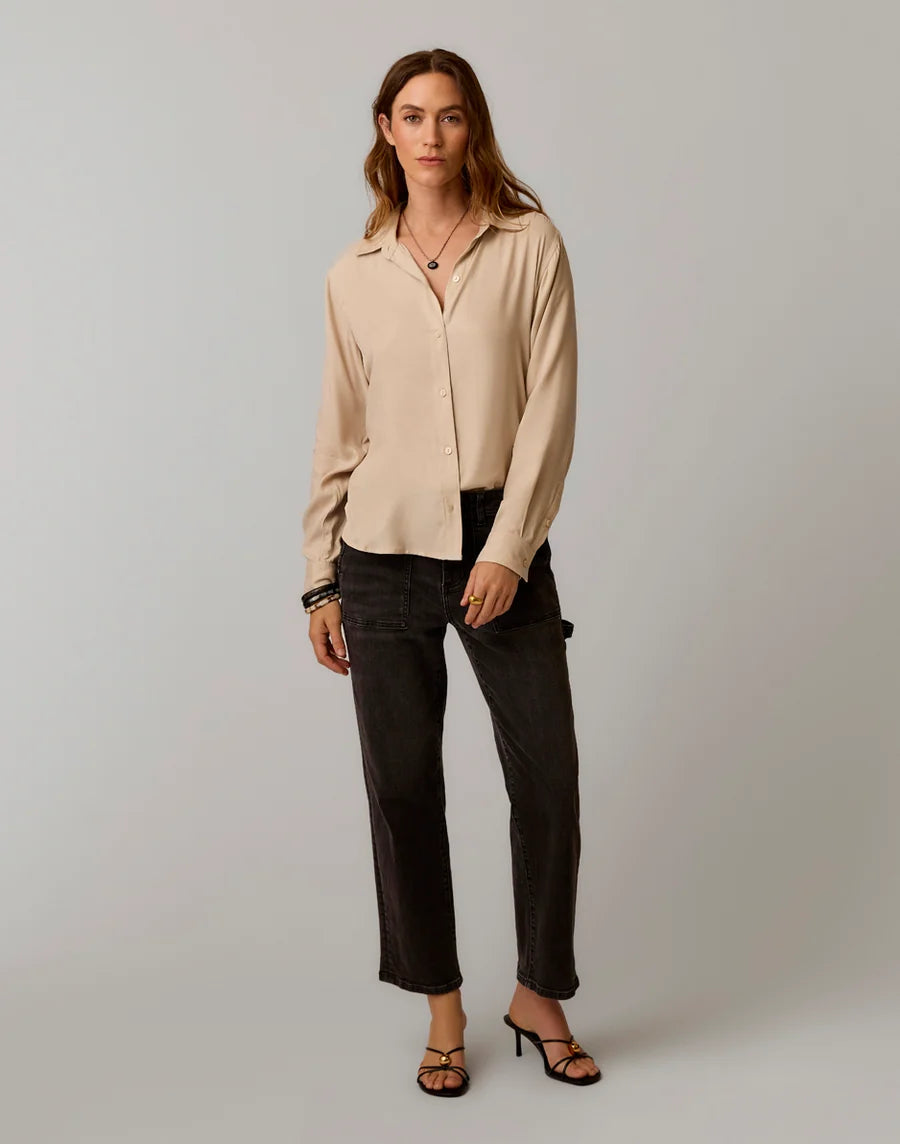 Carve Designs W Corey Denim Pant WASHED BLACK
