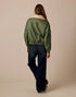 Carve Designs W Maverick Bomber LAUREL