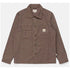 Rhythm M LS Hickory Stripe Work Shirt CEDAR