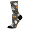 Socksmith W I Heart Spooky Season CHARCOAL HEATHER