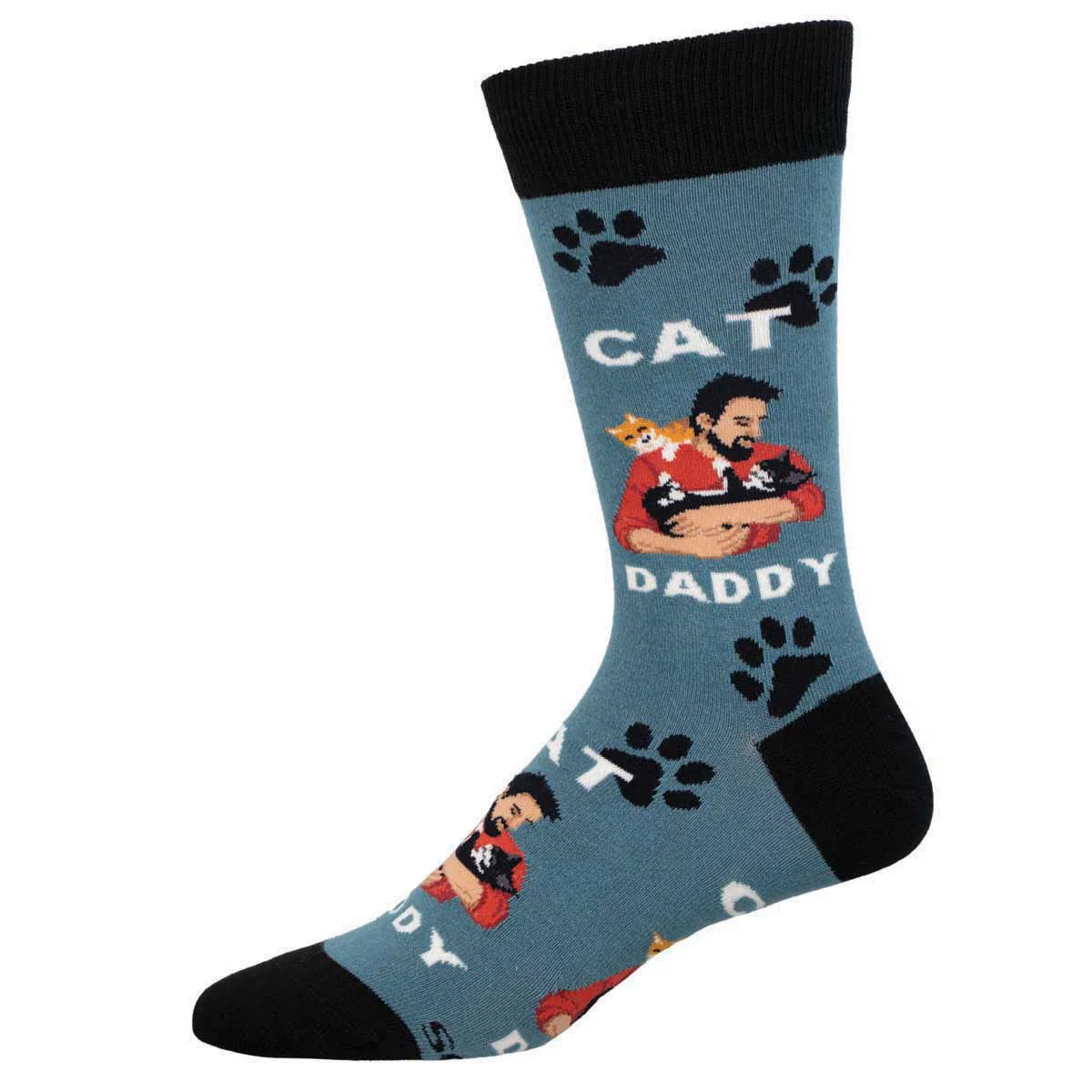 Socksmith M Cat Daddy BLUE
