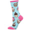 Socksmith W Favorite Cupcakes BLUE