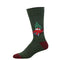 Socksmith M Tis the Trucking Season GREEN