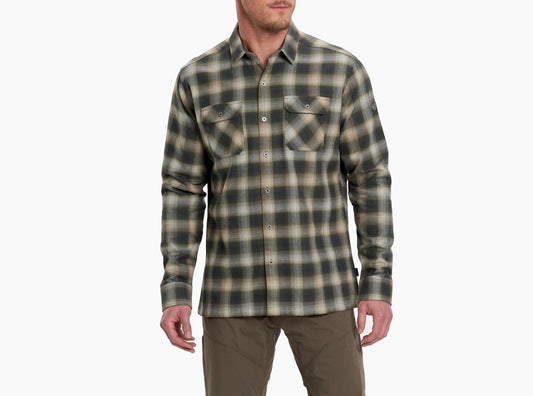 KUHL M LS Dillingr Flannel SMOKEY SAGE