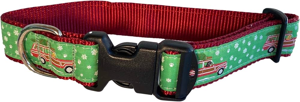 Preston Dog Collar CHRISTMAS WAGON