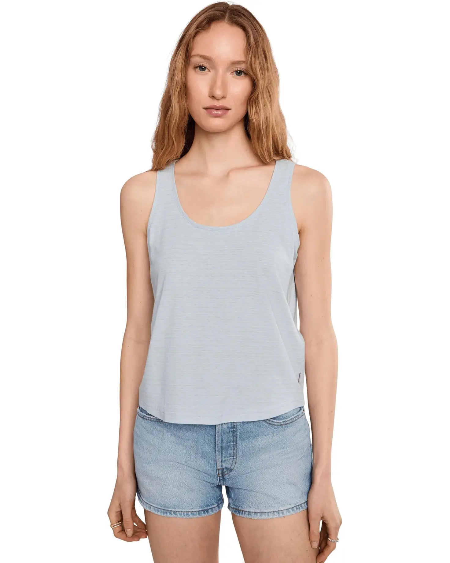 Royal Robbins W Vacationer Boxy Tank SKYWAY STRIPE