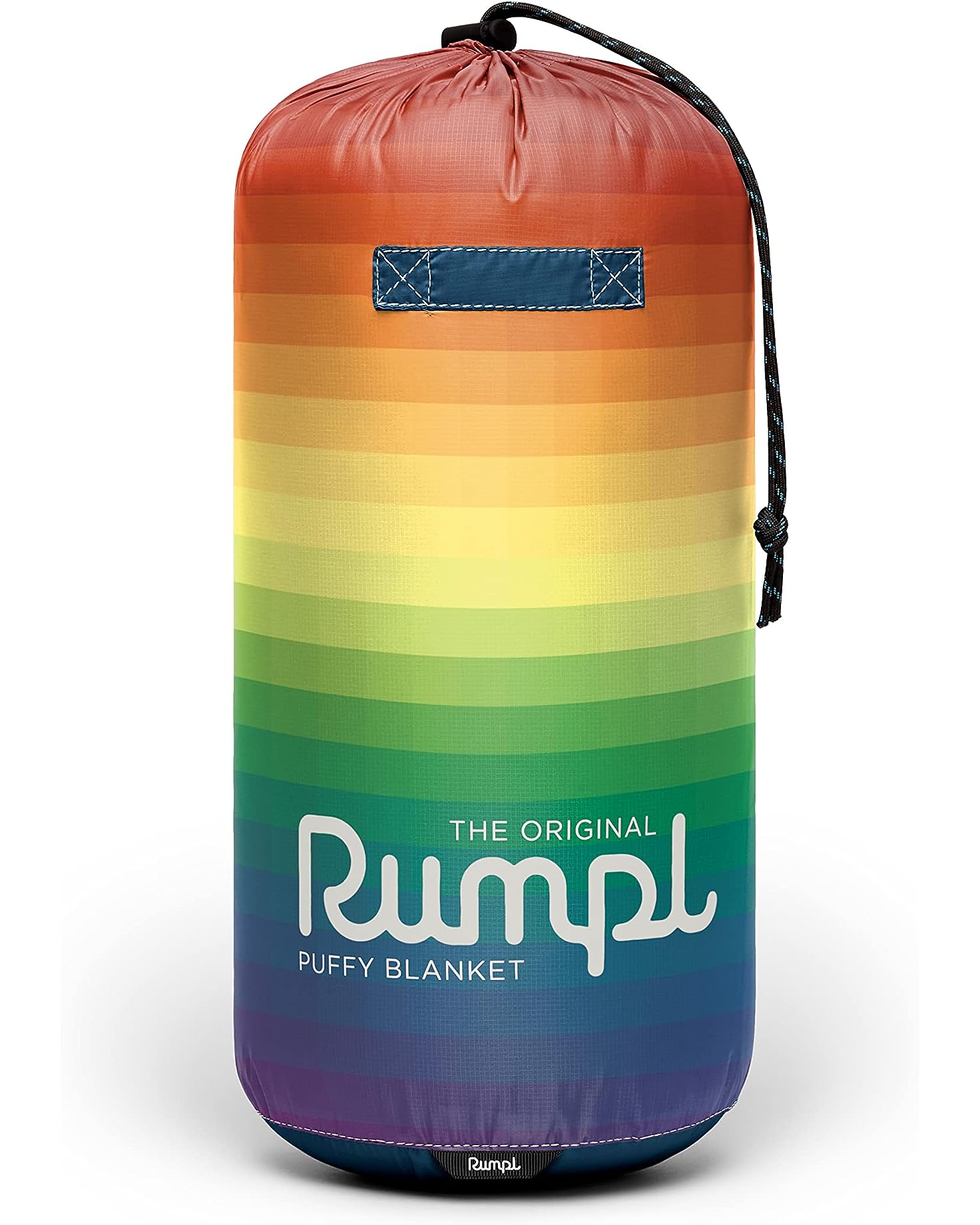 Rumpl Original Puffy Blanket RAINBOW PRISM