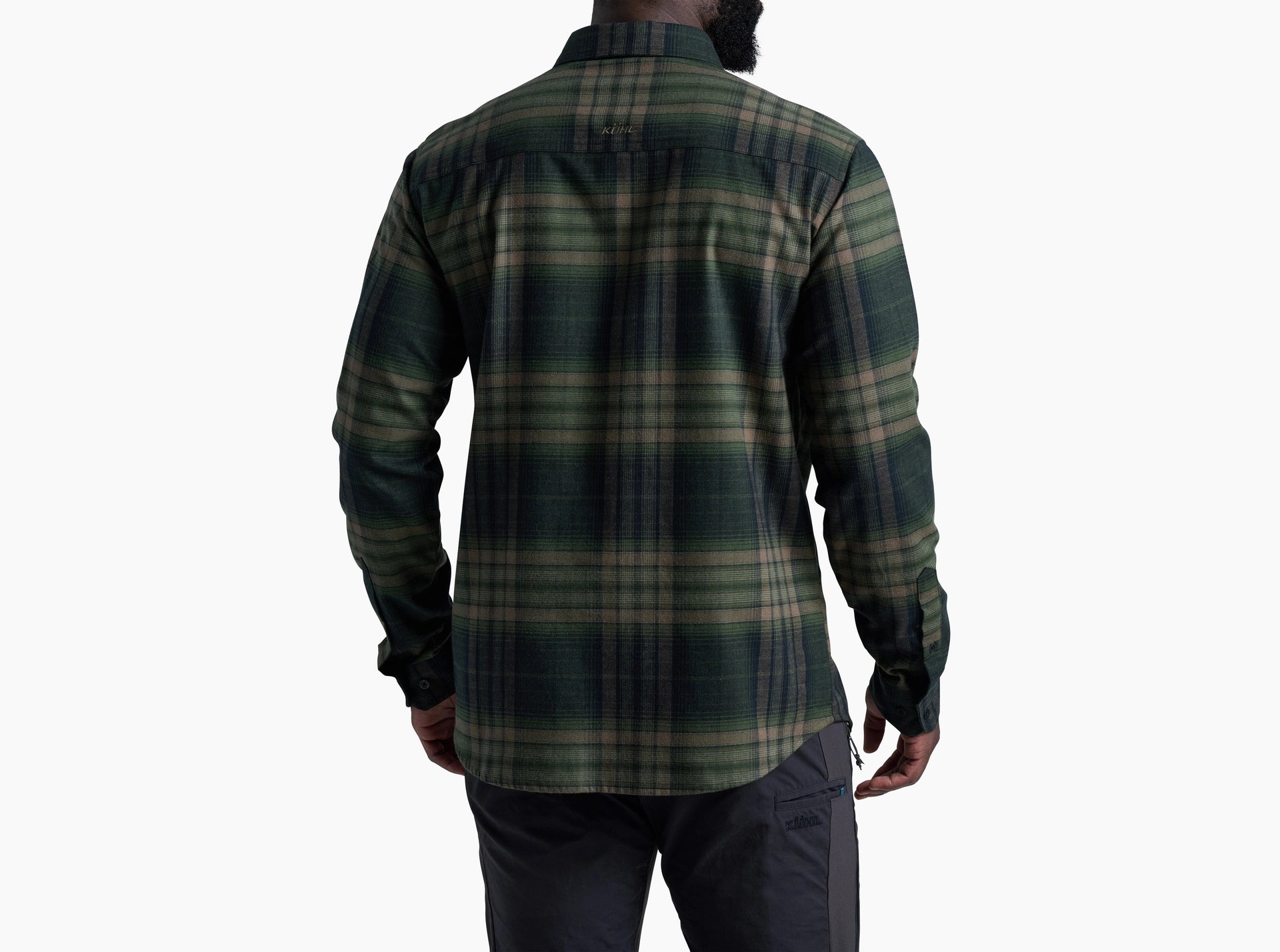 KUHL M LS Fugitive Flannel DARK FOREST