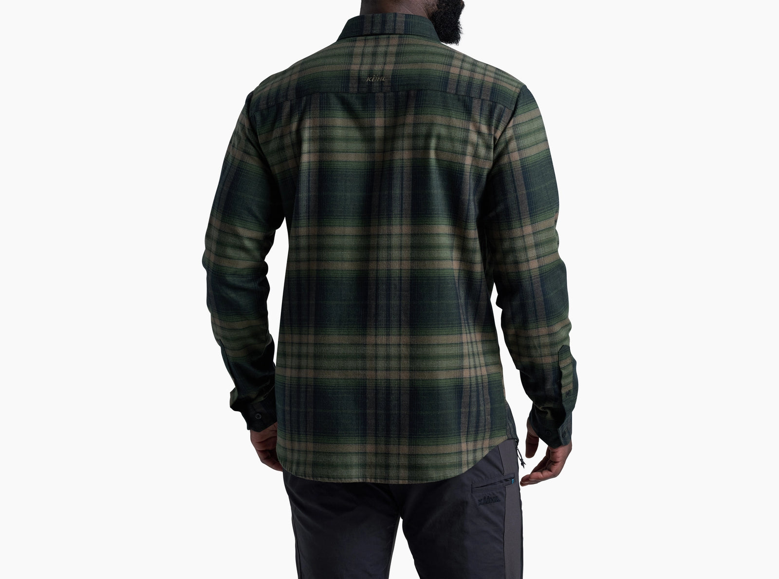 KUHL M LS Fugitive Flannel DARK FOREST