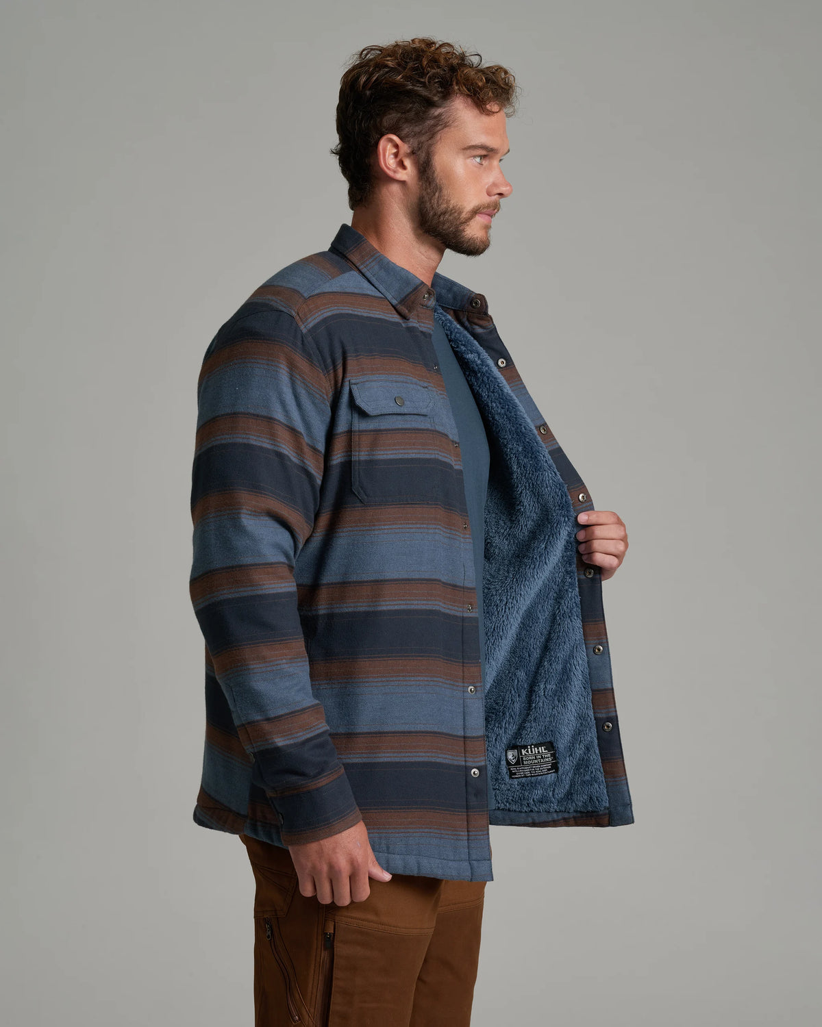 KUHL M Joyrydr Shirt-Jac BRONZE BLUE