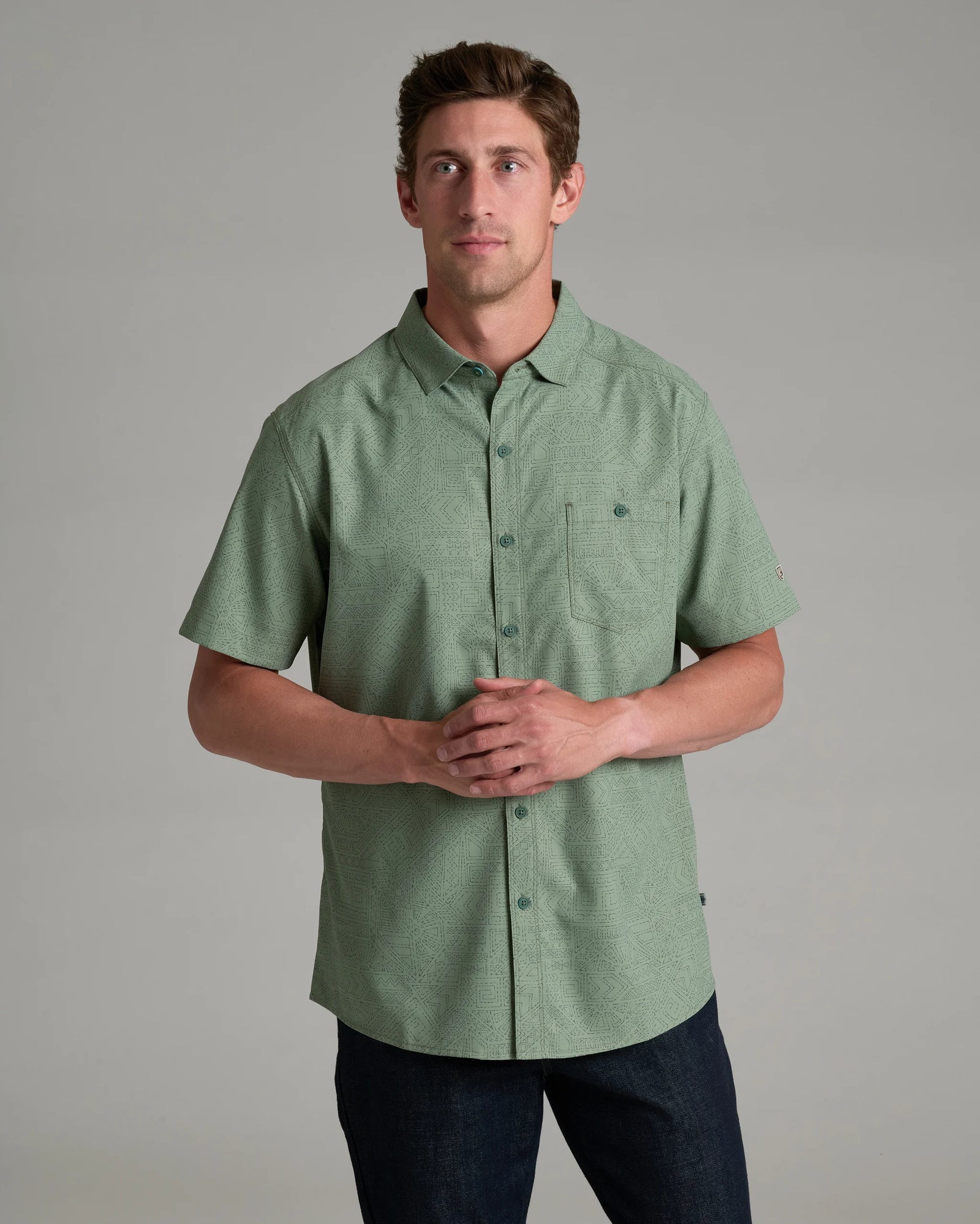 KUHL M SS Persuadr Shirt CYPRESS