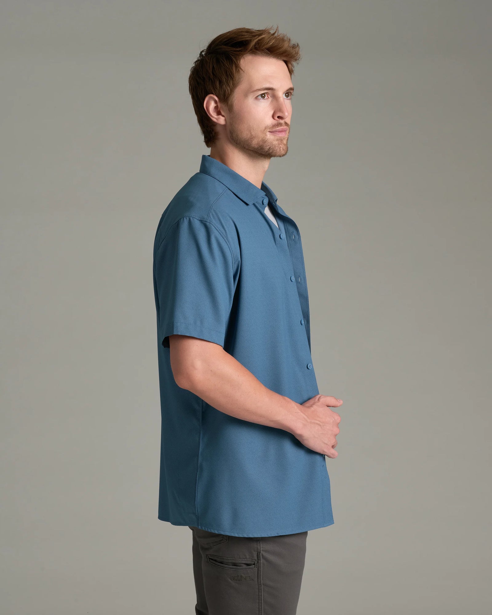 KUHL M SS Persuadr Shirt SMOKEY SLATE