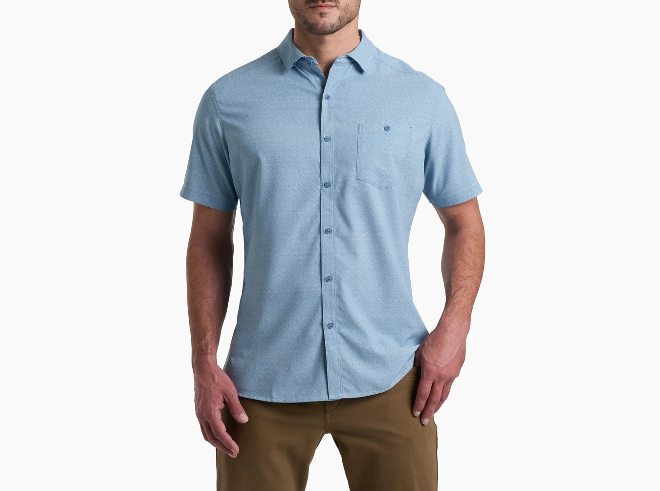 KUHL M SS Persuadr Shirt GLACIER