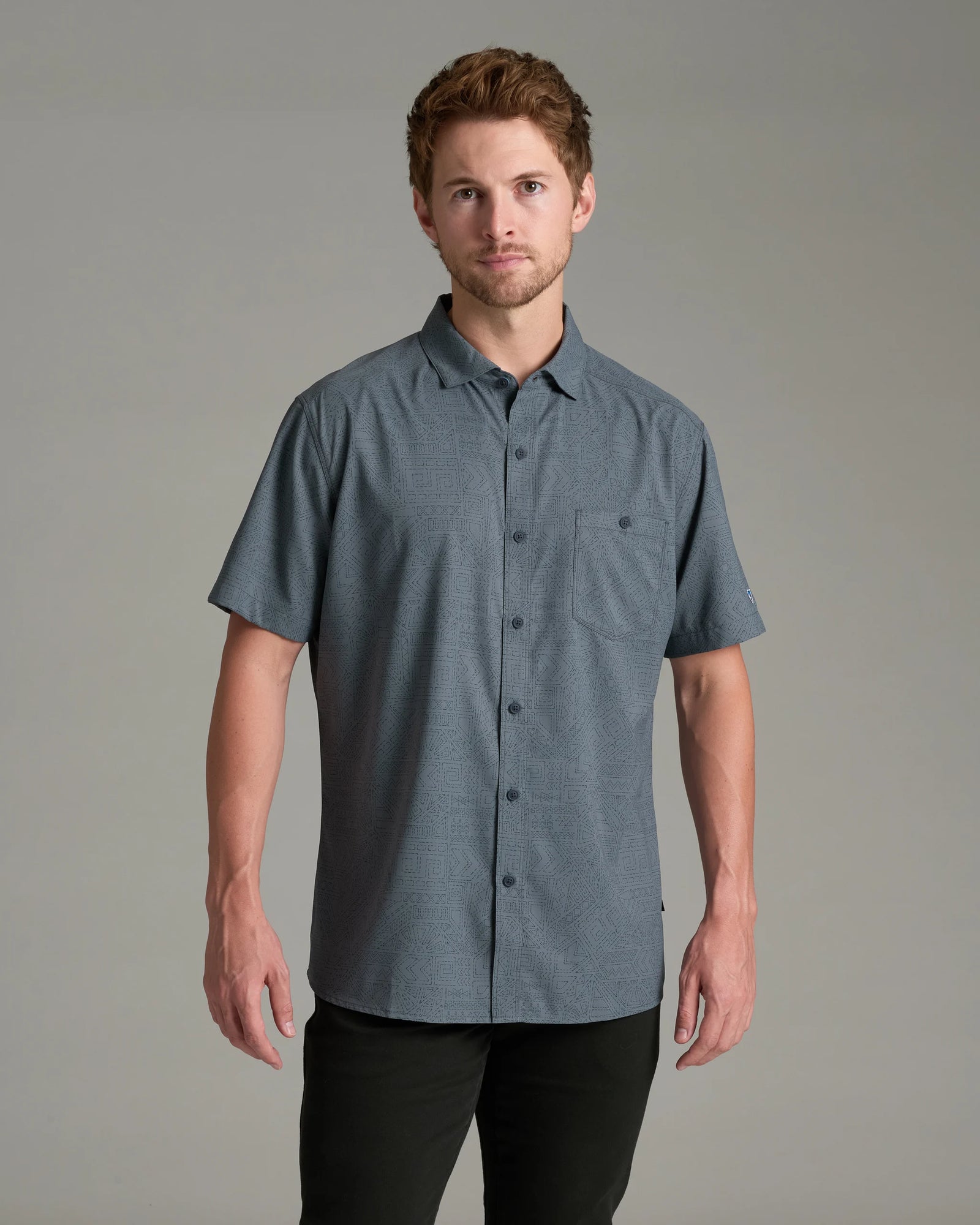 KUHL M SS Persuadr Shirt SMOKEY SLATE