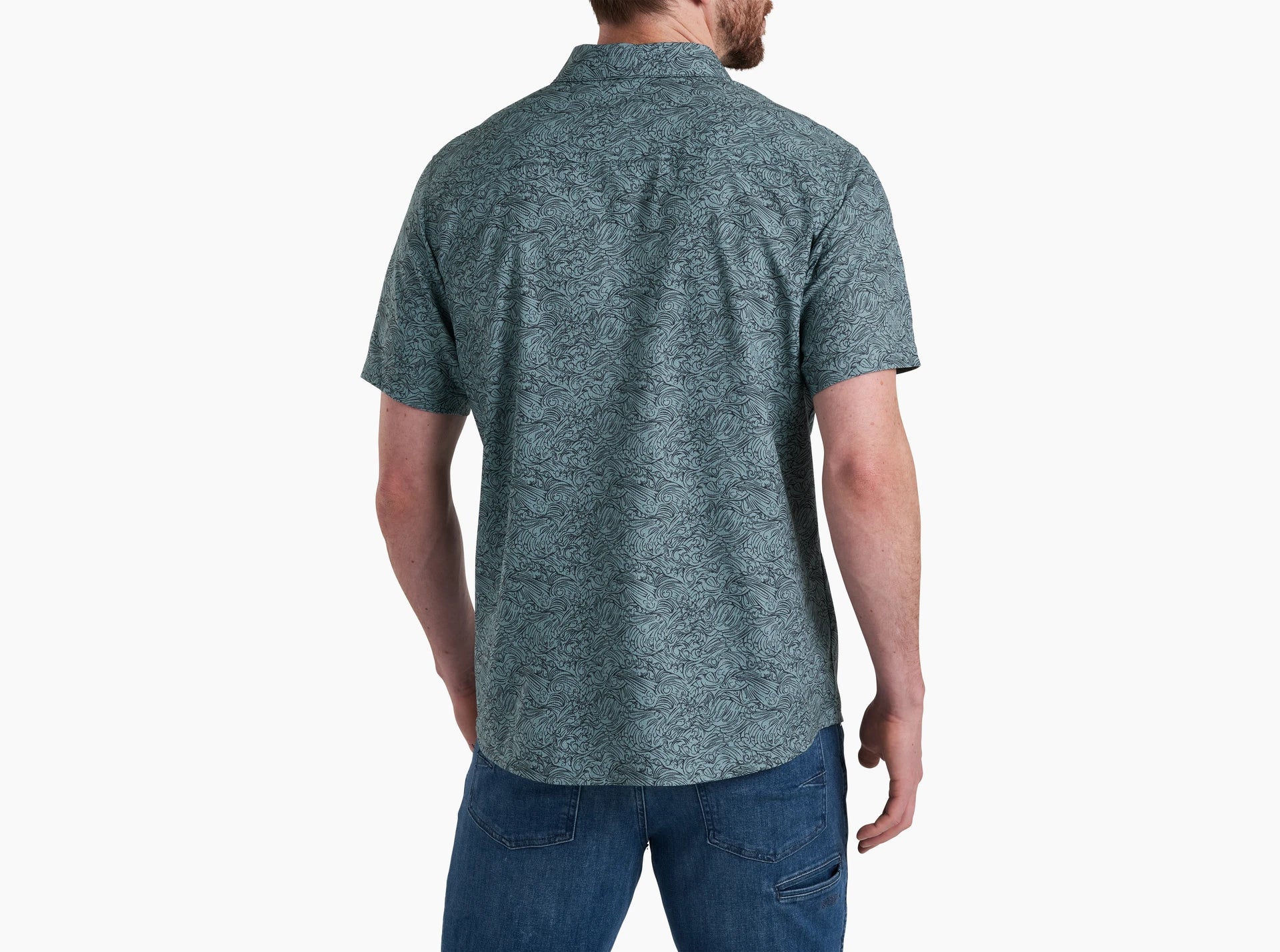 KUHL M SS Breeze Shirt DEEP WATERS