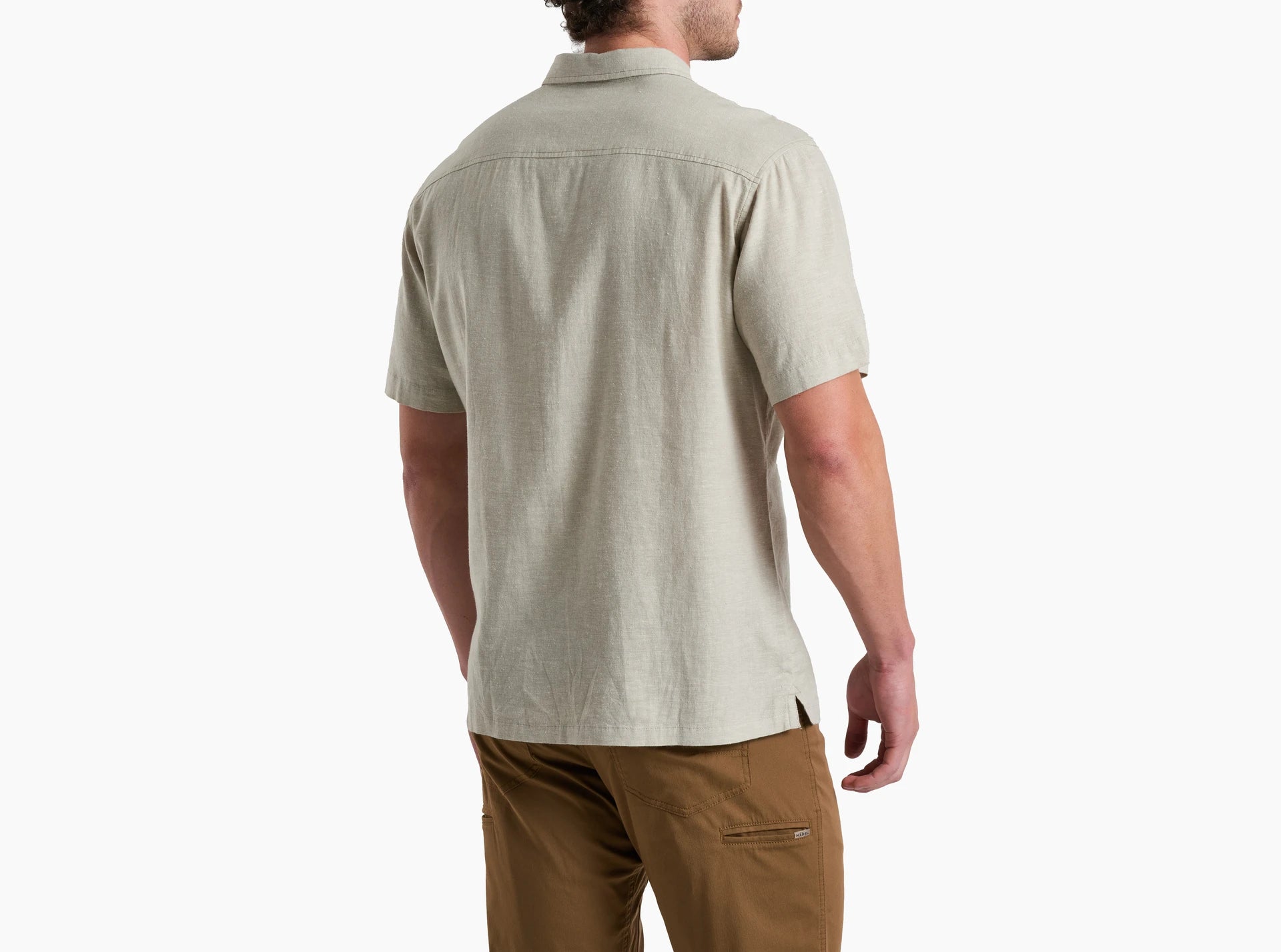KUHL M SS Getaway Shirt NATURAL