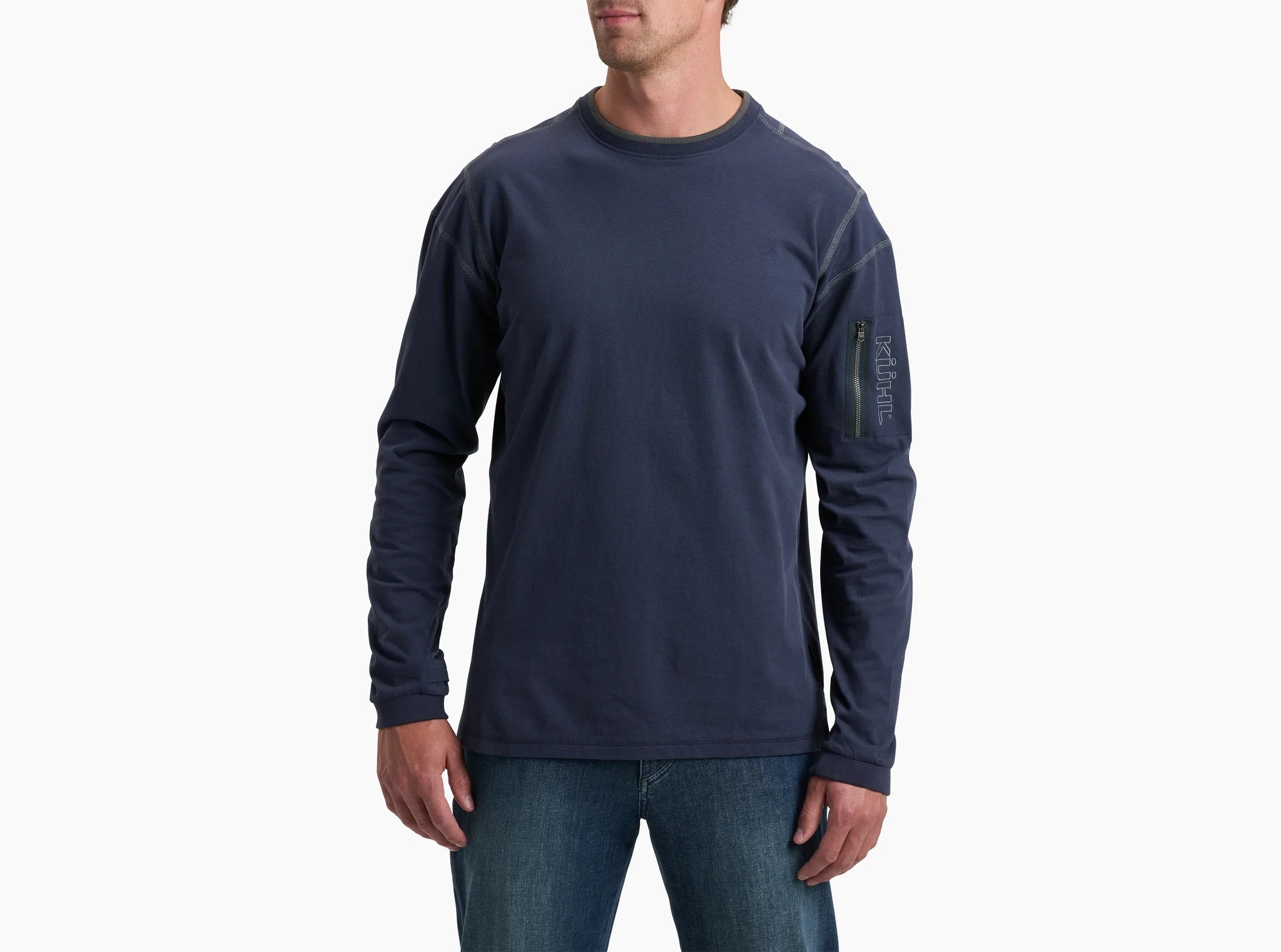 KUHL M LS Kommando Crew MUTINY BLUE