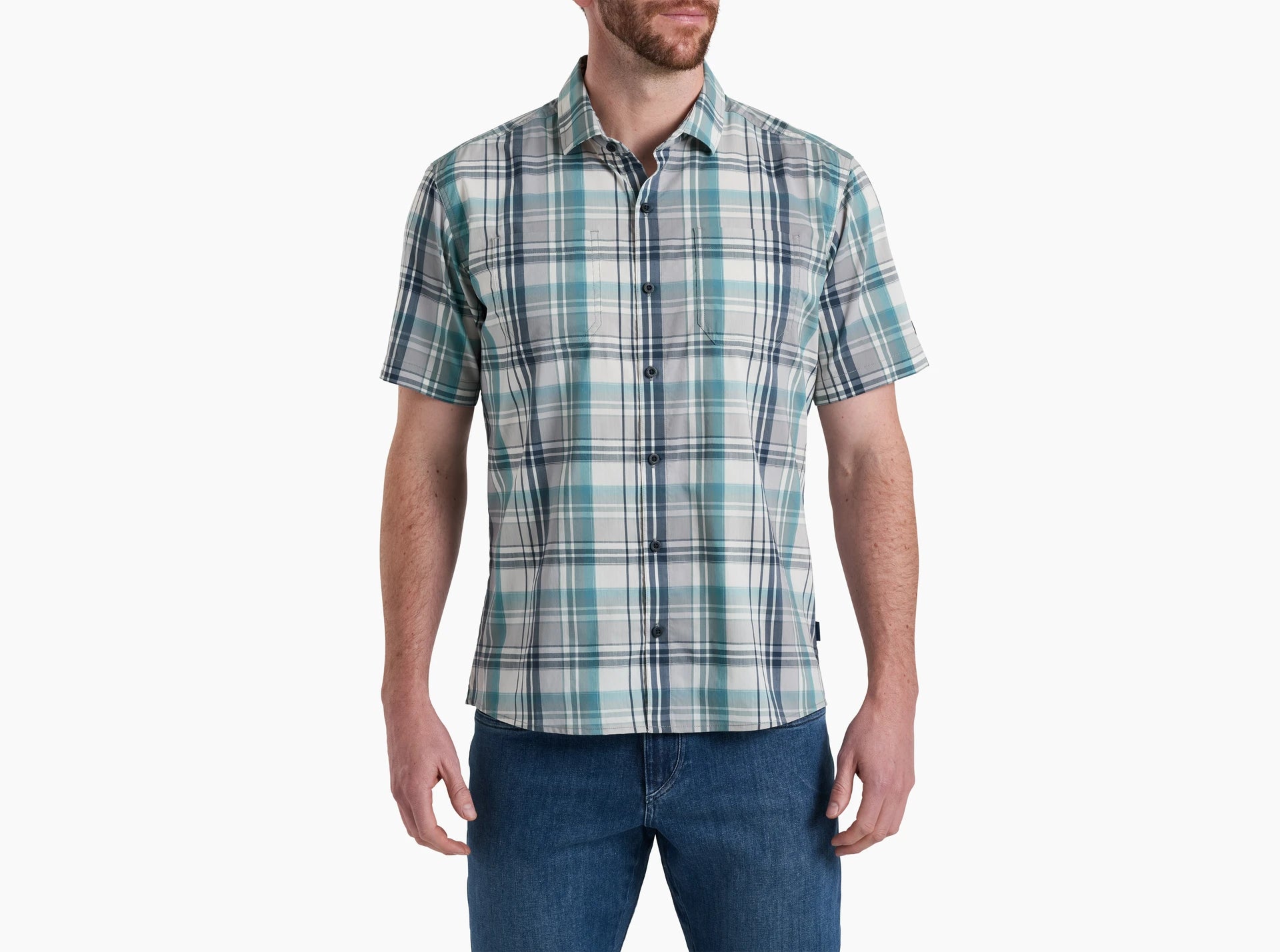 KUHL M SS Dissident Shirt ICEBERG