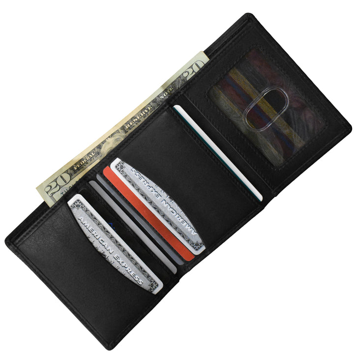 ili New York Trifold Wallet BLACK