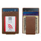 ili New York Magnet Money Clip Card Holder TOFFEE